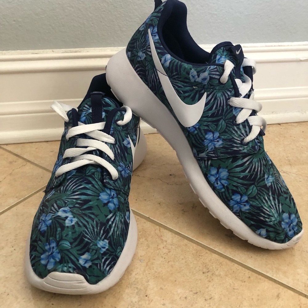 Nike Floral Sneakers Mens SZ: 11